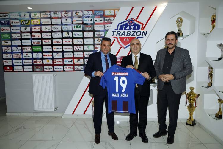 Halkbank Genel Müdürü Arslan’dan kulübümüze ziyaret