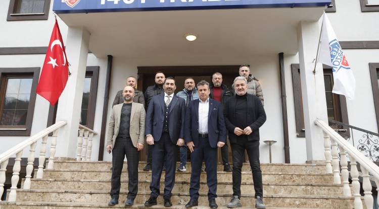 Trabzonspor Yönetimi’nden kulübümüze ziyaret